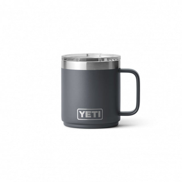 RAMBLER 10 OZ STACKABLE MUG - CHARCOAL