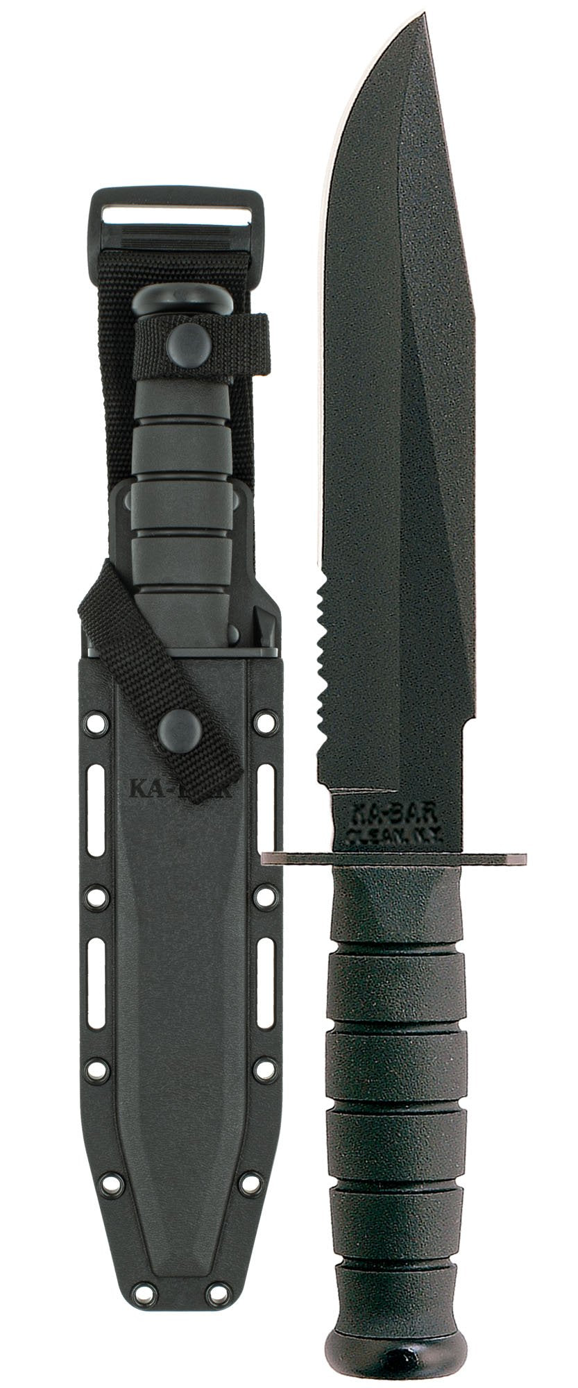 FIGHTER SERRATED EDGE KNIFE