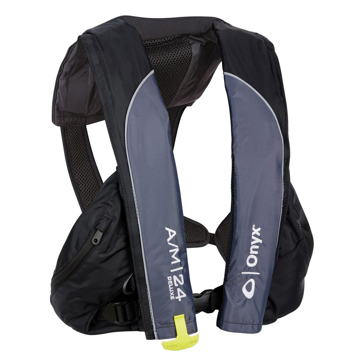 A/M-24 DELUXE AUTOMATIC/MANUAL INFLATABLE LIFE JACKET (PFD)