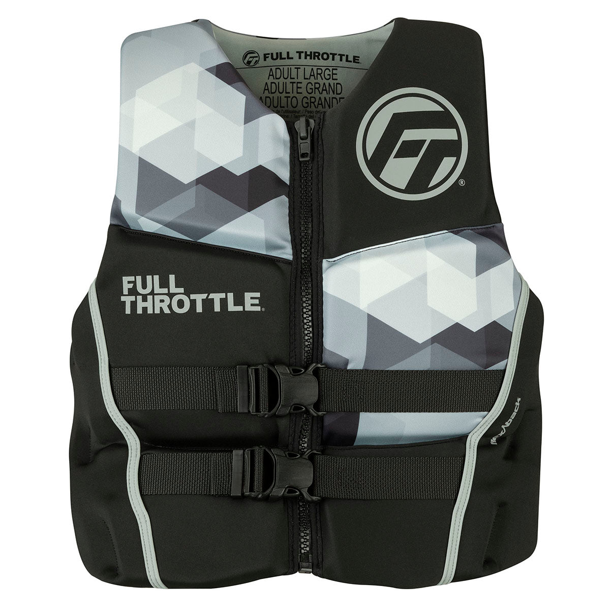 MEN`S RAPID-DRY FLEX-BACK LIFE JACKET (PFD) - LARGE