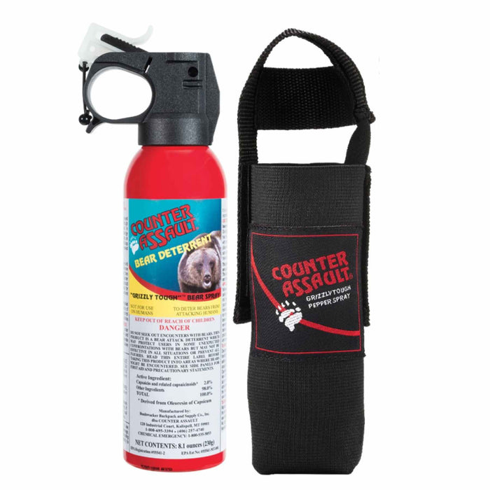 BEAR SPRAY WITH HOLSTER 32FT 8.1OZ