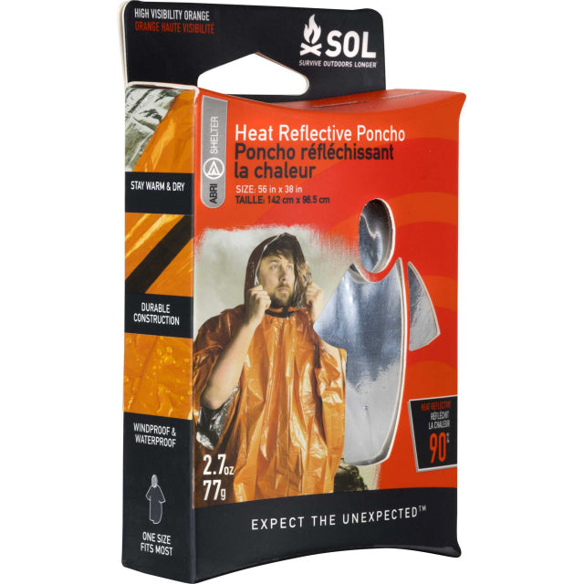 SOL HEAT REFLECTIVE PONCHO