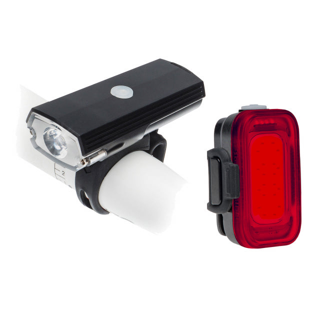 DAYBLAZER 550 FRONT + GRID REAR LIGHT SET - BLACK