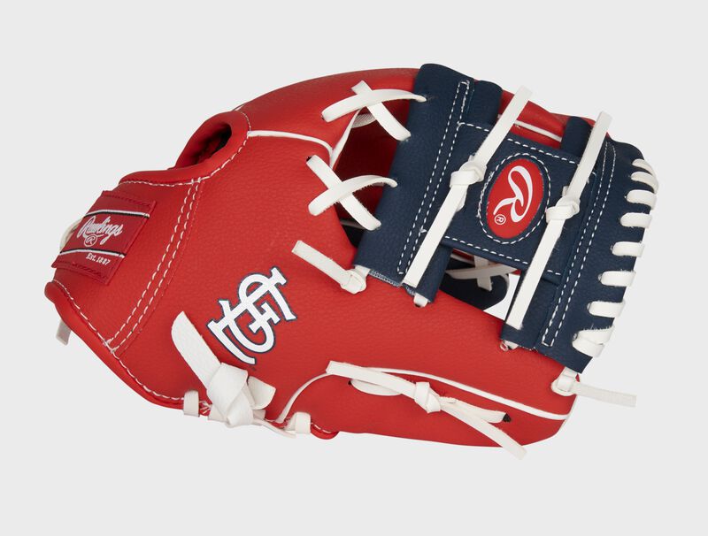 SAINT LOUIS CARDINALS 10IN TEAM LOGO GLOVE RH