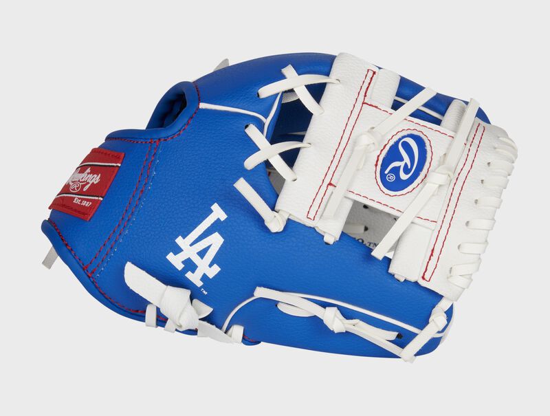 LOS ANGELES DODGERS 10IN TEAM LOGO GLOVE RH