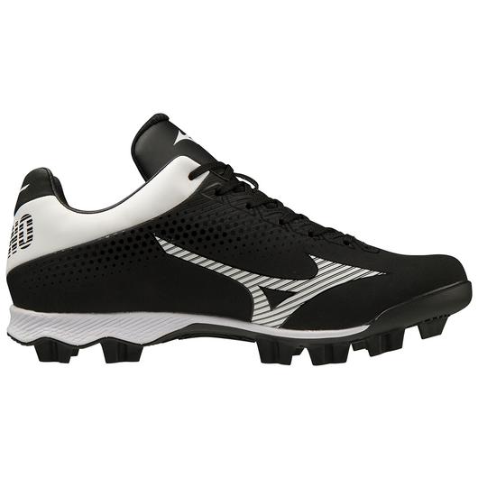 WOMEN'S WAVE FINCH LIGHTREVO MOLDED SOFTBALL CLEAT - BLACK/WHITE