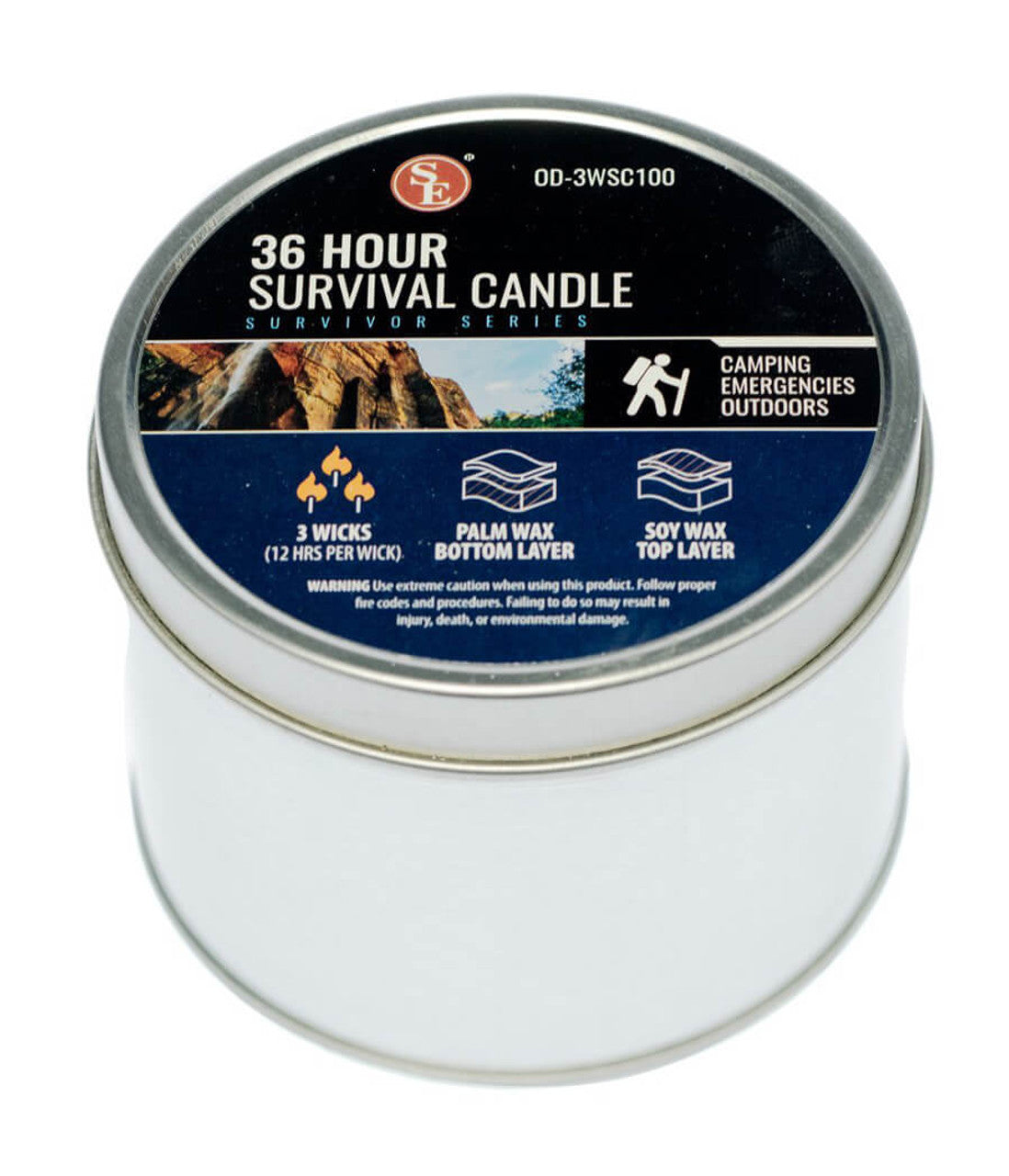 SURIVAL CANDLE 36HR