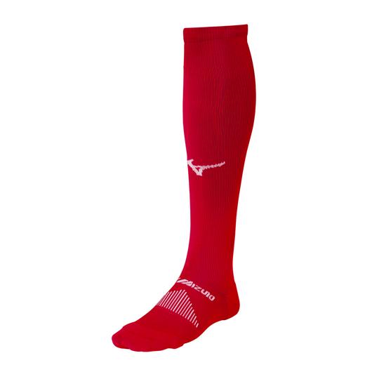 PERFORMANCE OVER-THE-CALF SOCK - RED