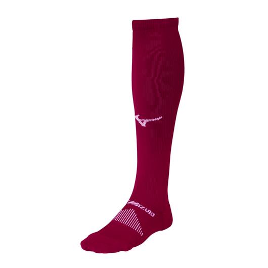 PERFORMANCE OVER-THE-CALF SOCK - CARDINAL