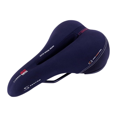 Serfas Dual Density Men's Bicycle Saddle with Cutout