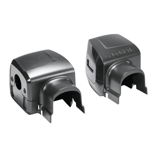 Right Arm Power Awning Cover Kit Black - Dometic