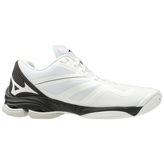 WOMEN'S WAVE LIGHTNING Z6 VOLLEYBALL SHOE - WHITE/BLACK