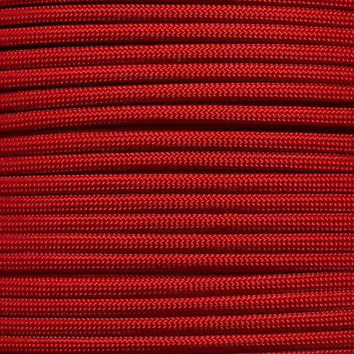 TYPE III 550 SURVIVAL PARACORD 100FT HANK (IMPERIAL RED)