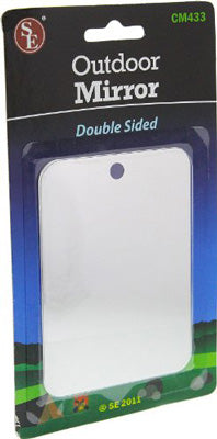 SIGNALLING MIRROR DOUBLE SIDED