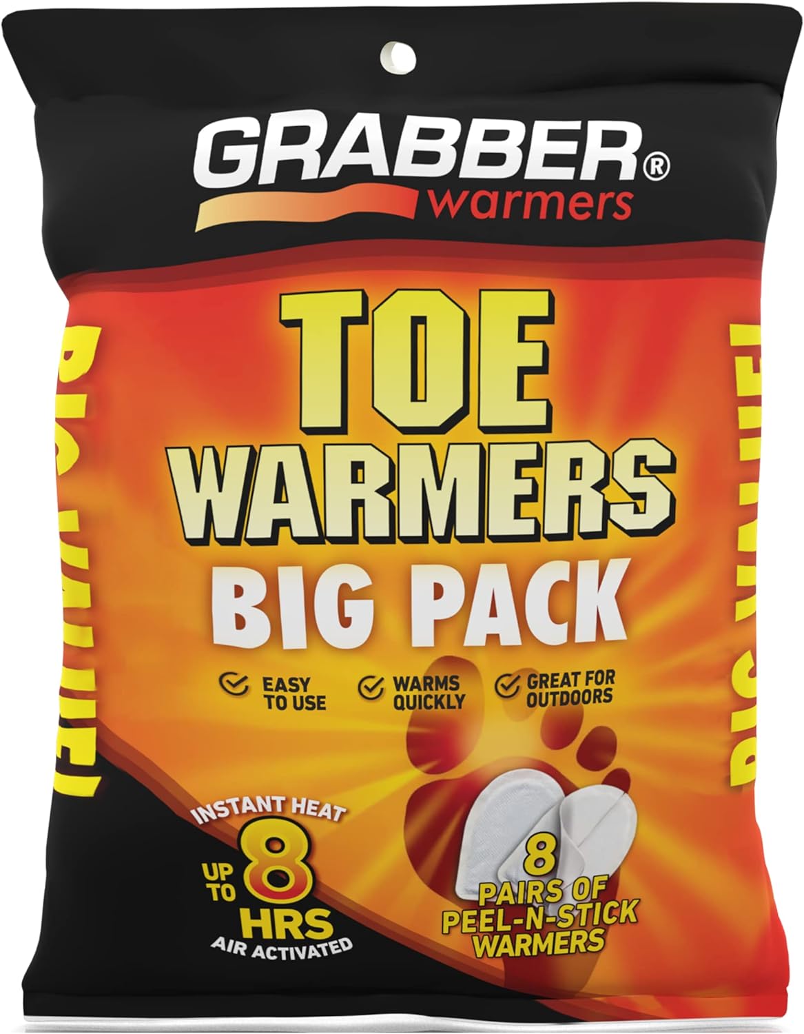 BIG PACK TOE WARMERS