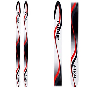 WAVE YOUTH XC TOURING SKIS, 100CM