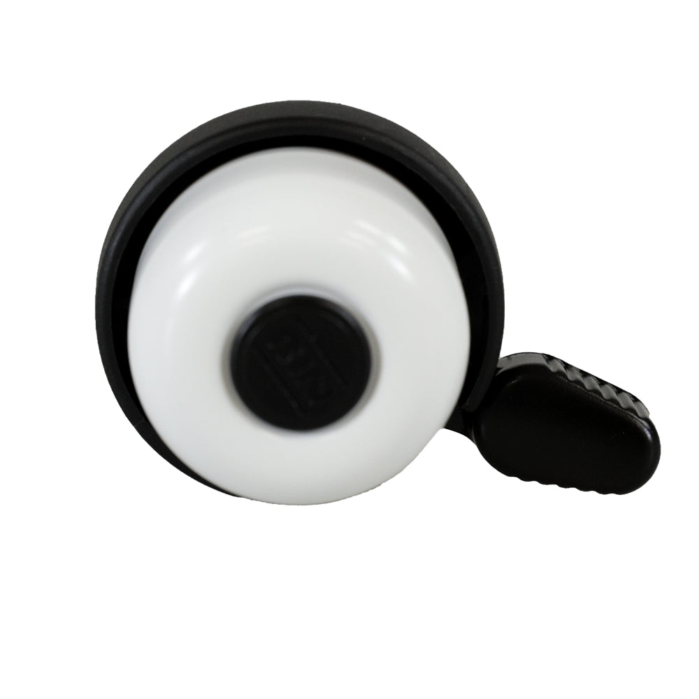 BKB-201 BRASS MULTI STRIKE HANDLEBAR BELL, CREAM WHITE