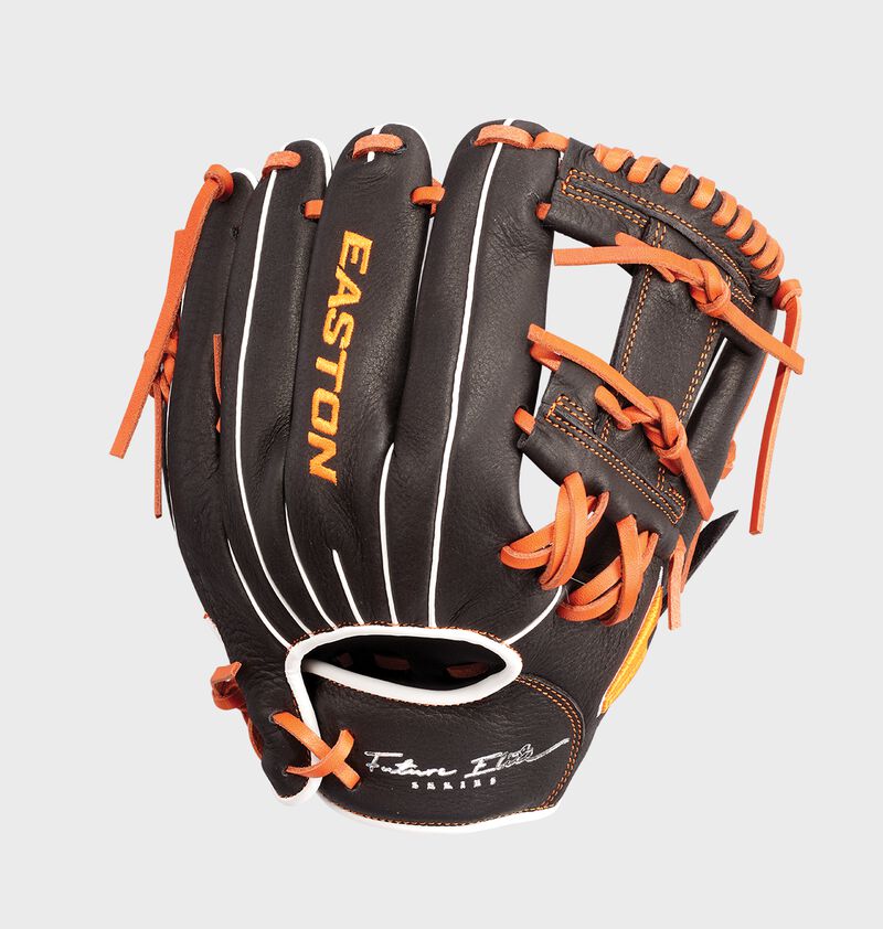 FUTURE ELITE 11IN YOUTH BASEBALL GLOVE RH ORANGE/BLACK