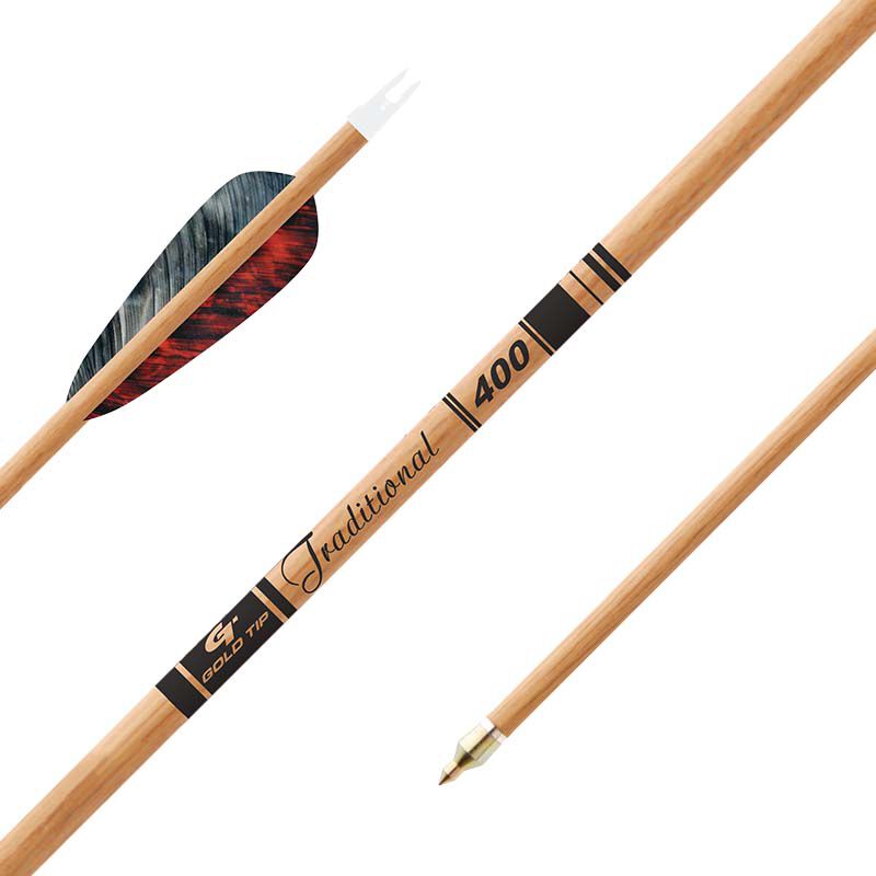 TRADITIONAL HUNTING ARROWS 6PK