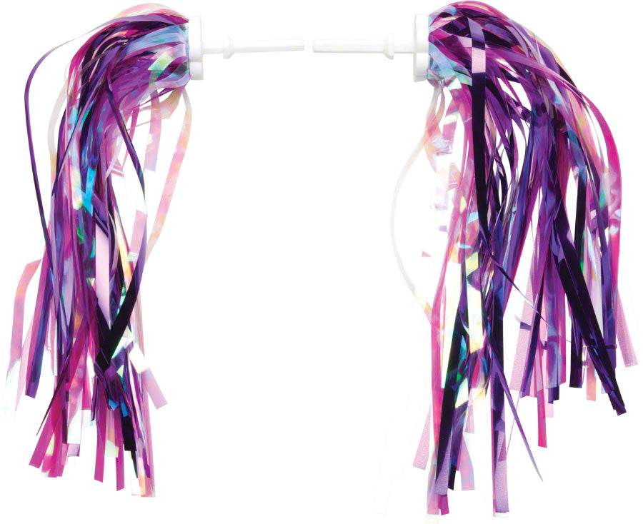 KID`S BIKE STREAMERS: PINK/PURPLE PAIR