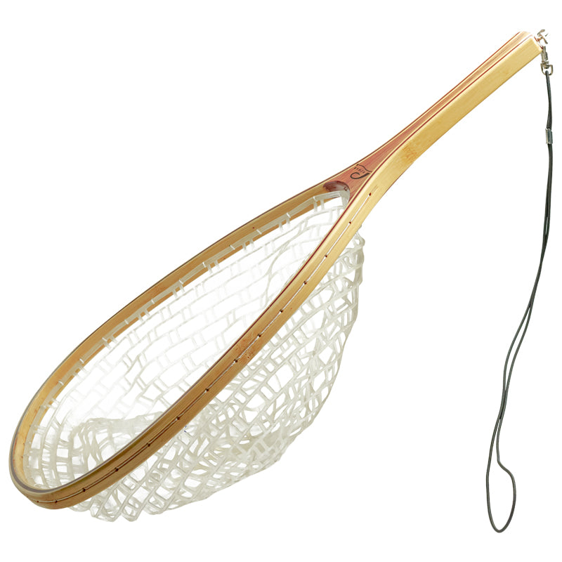 PROMAR PREMIUM WOODEN RUBBER TROUT NET