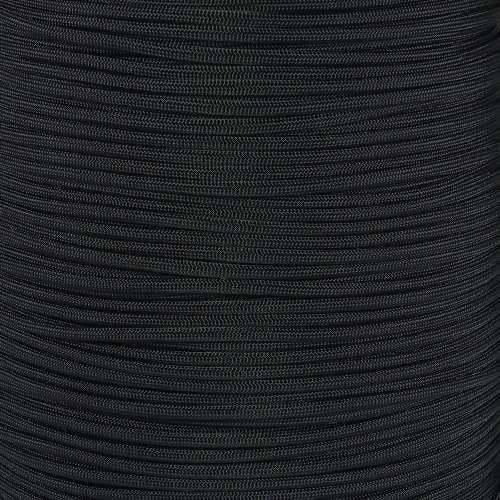 TYPE III 550 SURVIVAL PARACORD 100FT HANK (BLACK)