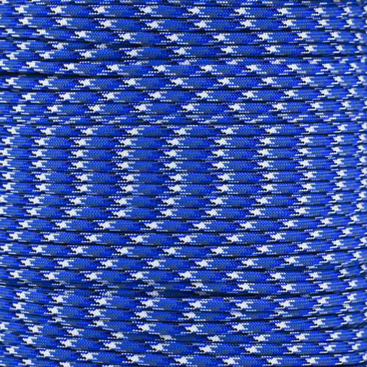 TYPE III 550 SURVIVAL PARACORD 100FT HANK (BUCKY BLUE CAMO)