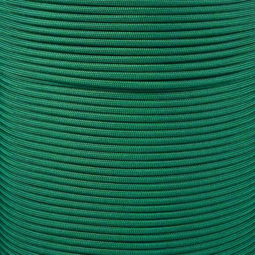 TYPE III 550 SURVIVAL PARACORD 100FT HANK (KELLY GREEN)