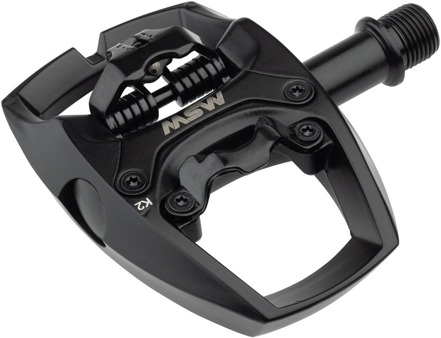 FLIP I SINGLE SIDE CLIPLESS PEDALS WITH PLATFORM, ALUMINUM, 9/16