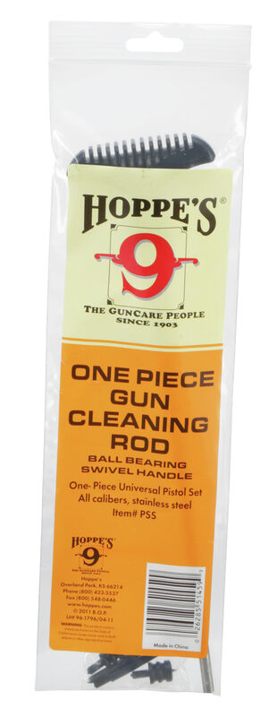 ONE PIECE GUN CLEANING ROD