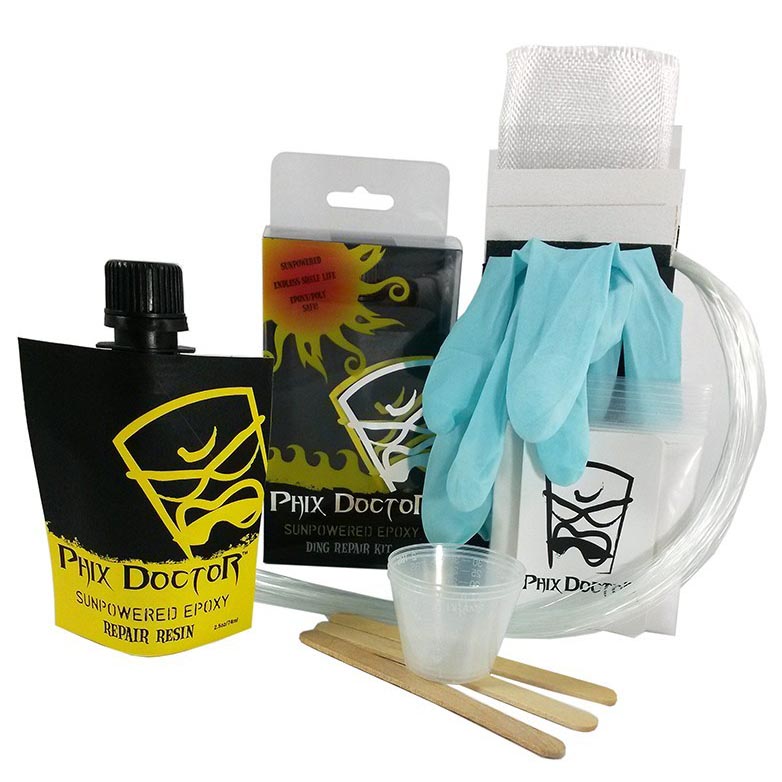 PHIX DOCTOR COMPLETE SUN POWERED EPOXY DING REPAIR KIT