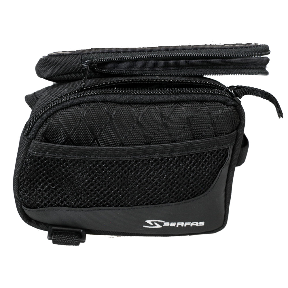 STEM DUAL PHONE BAG W/ZIPPER CLOSURE