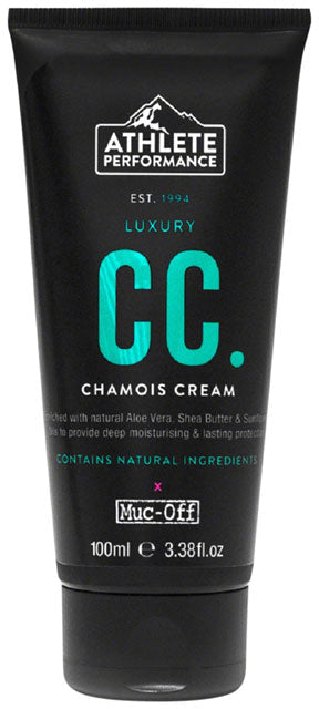 ATHLETE PERFORMANCE LUXURY CC CHAMOIS CREAM: 100ML TUBE