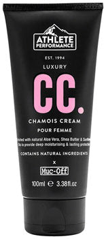 ATHLETE PERFORMANCE WOMENS LUXURY CC CHAMOIS CREAM: 100ML TUBE