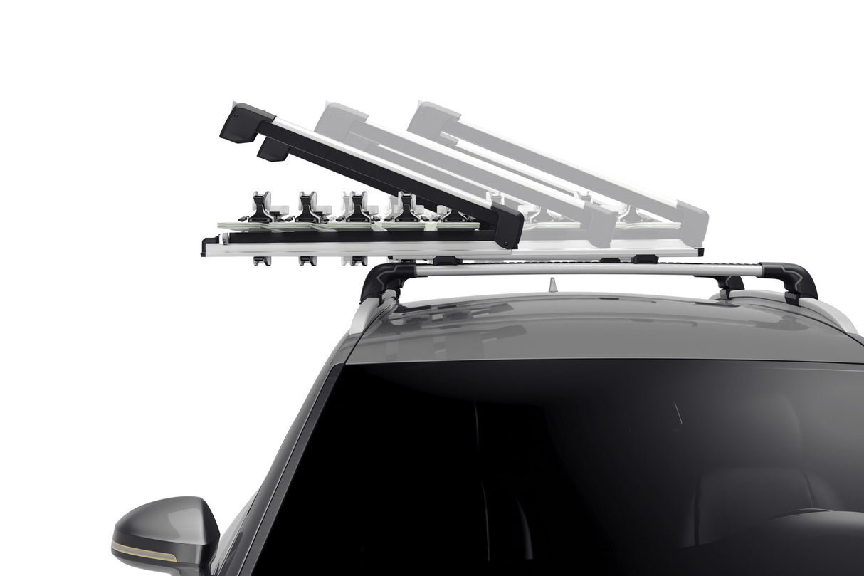 SNOWPACK EXTENDER SKI & SNOWBOARD RACK - SILVER