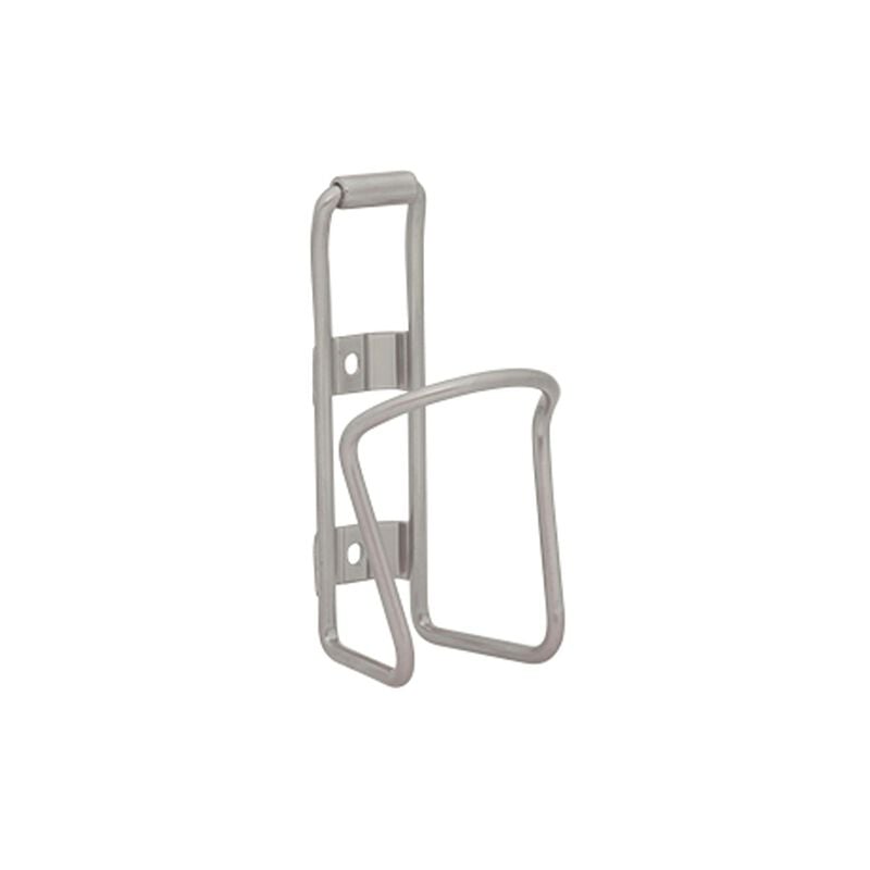 MOUNTAIN BOTTLE CAGE, METALLIC SILVER