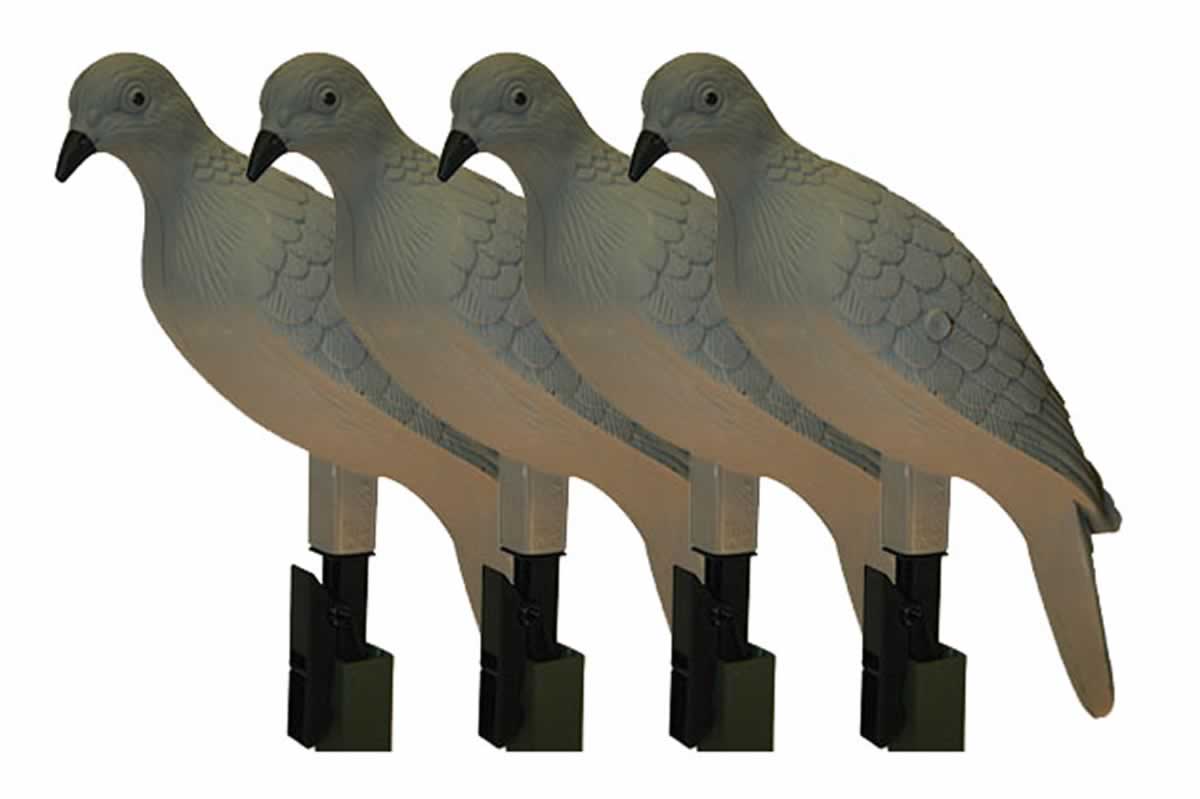 MOJO CLIP ON DOVE DECOYS 4PK