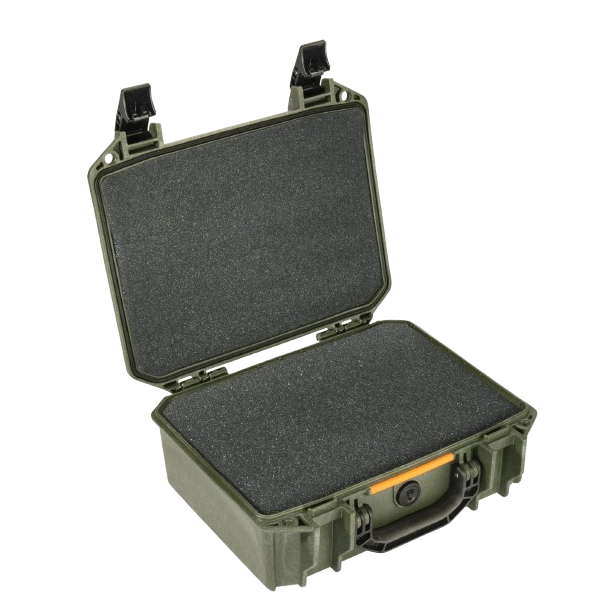 Pelican V200 Vault Medium Pistol Case - Od Green