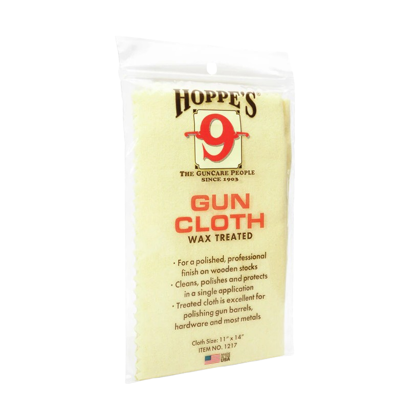 Hoppe's Wax Treated Gun Cloth 10ct