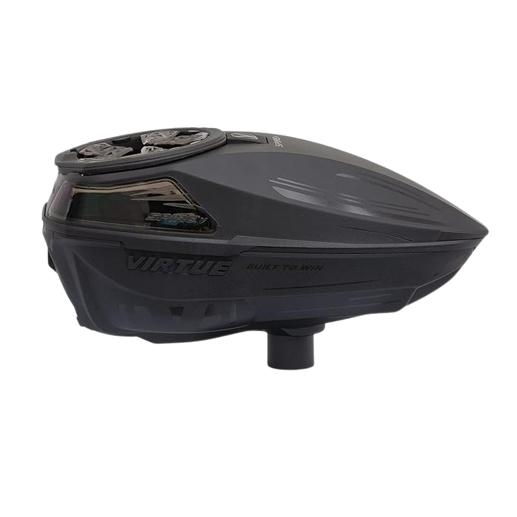 VIRTUE Spire V/IV Electronic Paintball Loader Black