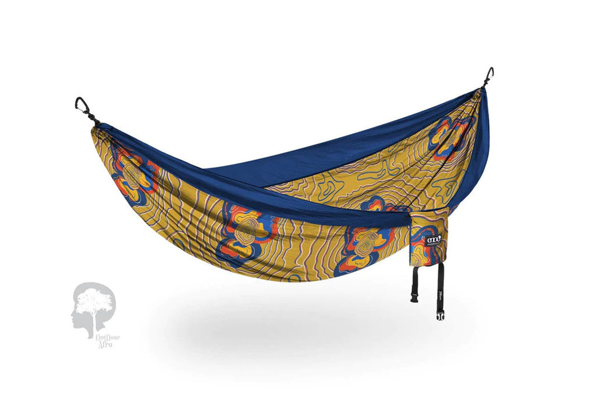 GIVING BACK DOUBLENEST PRINT HAMMOCK - OUTDOOR AFRO