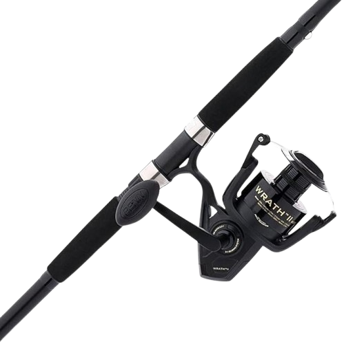 PENN Wrath II Spinning Reel and Fishing Rod Combo