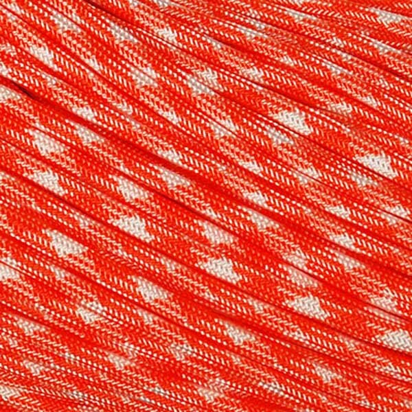 TYPE III 550 SURVIVAL PARACORD 100FT HANK (CREAMSICLE)