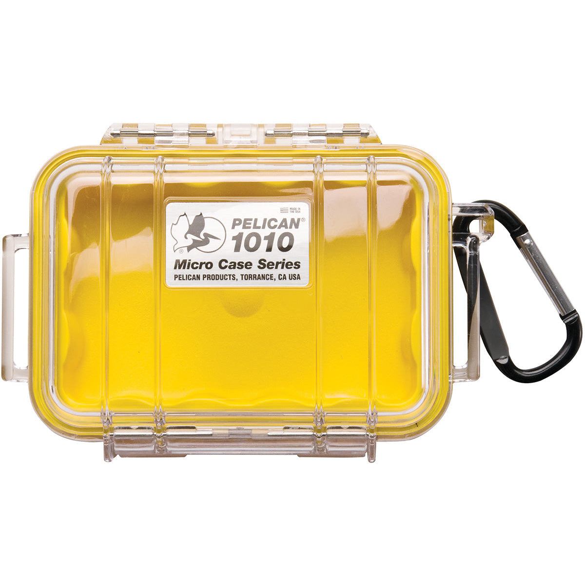 1010 MICRO CASE - YELLOW/CLEAR