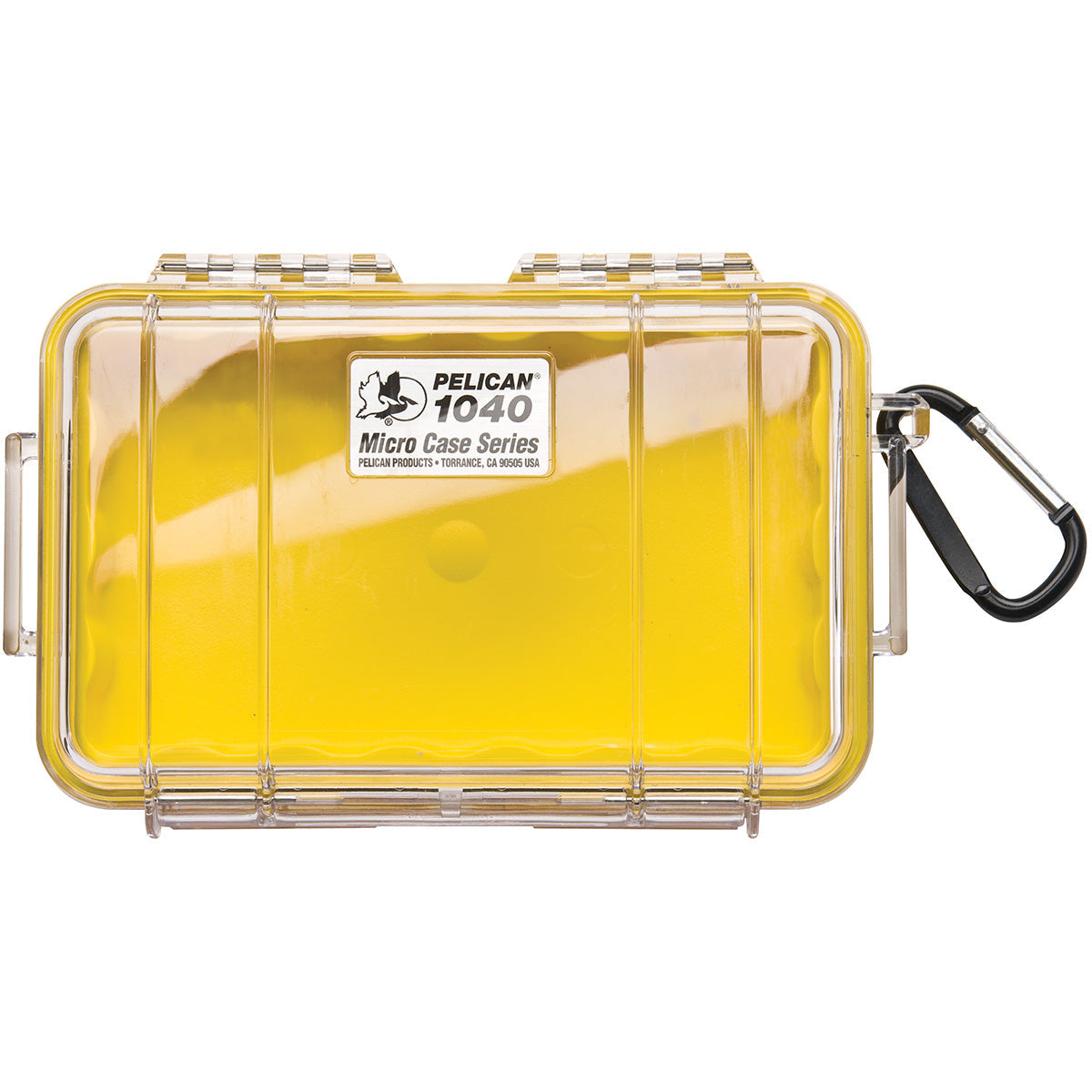 1040 MICRO CASE - YELLOW/CLEAR