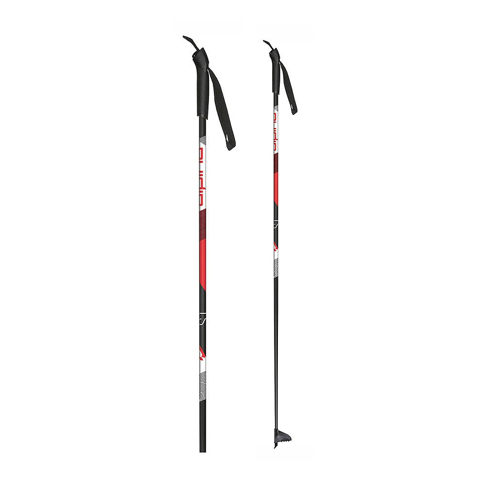 ST RED NORDIC SKI POLES