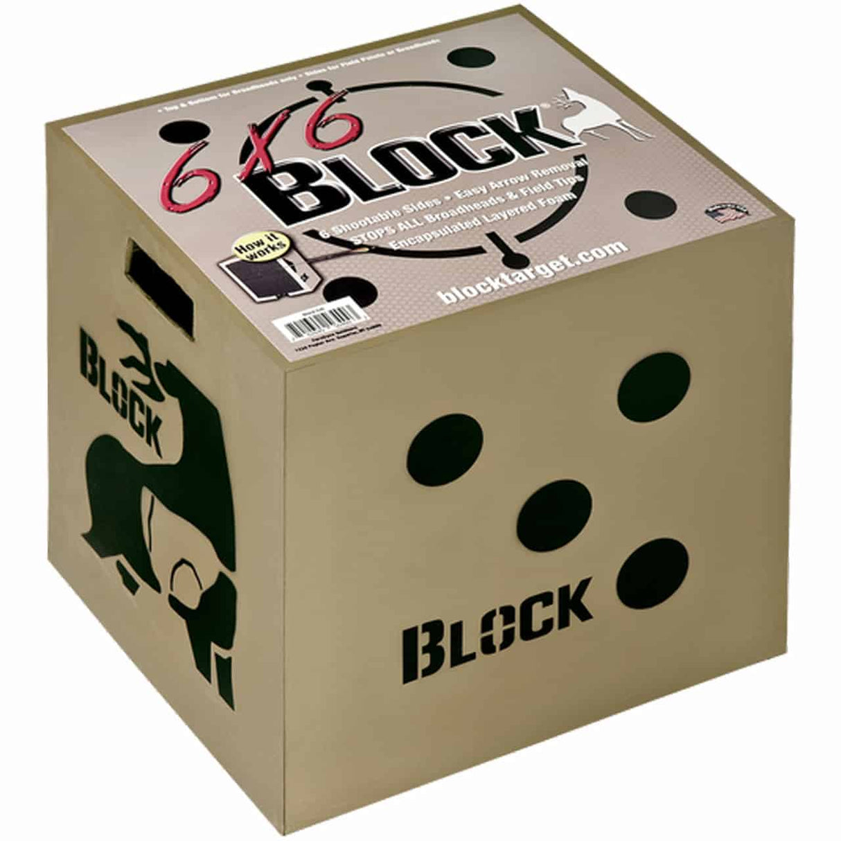 BLOCK 6X6 TARGET