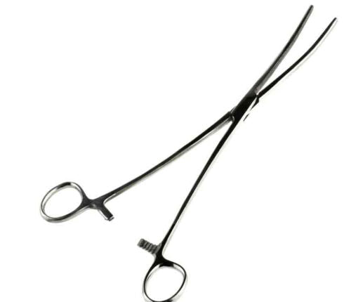 SELF-LOCKING CURVED 12IN HEMOSTAT