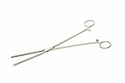 SELF-LOCKING STRAIGHT 12IN HEMOSTAT