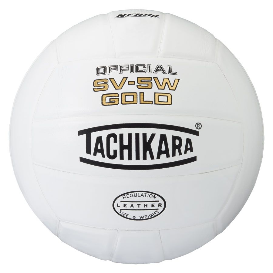 SV5W GOLD INDOOR NFHS COMPETITION VOLLEYBALL, WHITE